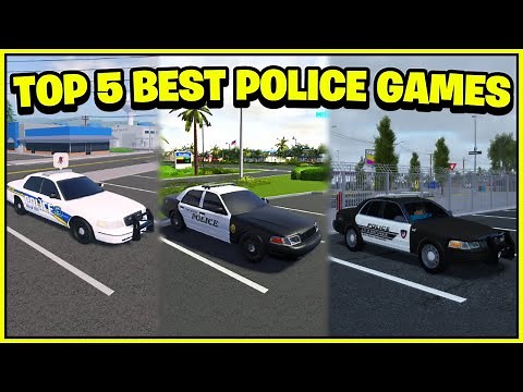 Top 5 BEST POLICE GAMES on ROBLOX! (2023)