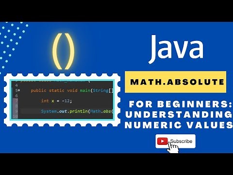 Learn the Java Math.abs() Function in 5 Minutes