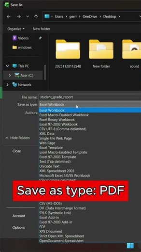 Convert Excel to PDF in 25 Seconds!