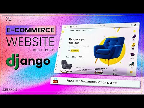 E-commerce Website using Django | Live Demo | Desphixs
