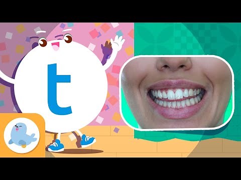 Fonética para niños 🗣 El sonido /T/ 🦖 Fonética en español 🎪