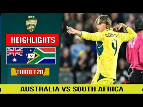 Australia vs South Africa 3rd T20 Match Highlights 2025 | AUS vs SA T20 Series Match 3