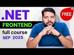 .NET Frontend Full Course 2025 🚀 | Full Course for Beginners to Advanced