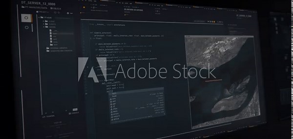 Writing programming language line into the modern web application. Using programming language to animate the digital web world. Typing the programming language code in the web software.
