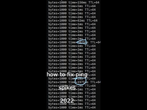 How To Fix Ping Spikes | 2024 | Router Connection