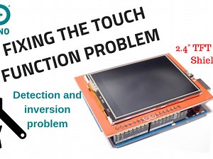 Interfacing and Fixing Touch Problem on TFT LCD 2.4″ Shield