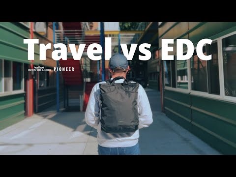 One Bag Travel vs Everyday Carry | Minimalist Pack With Me | Pioneer Ray Pack