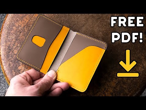 Making a Front Pocket Card Wallet (FREE PDF PATTERN!)