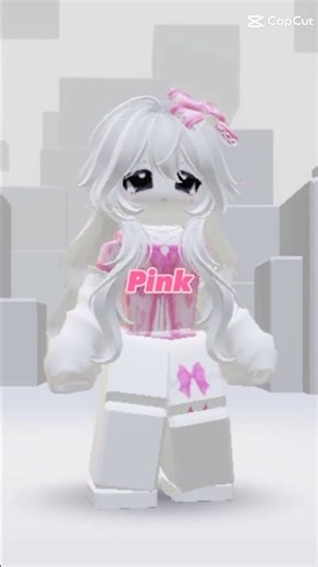 what is your favorite color in roblox avatar me is pink coment now #robloxavatar