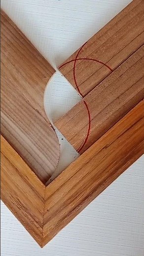 Geometric Angle Measurement Technique For 2 Circles With Different Sides #woodworking #geometry #diy