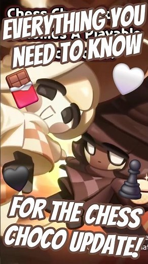 EVERYTHING You NEED To Know About Kingdom's Chess Choco Cookie Update! #Shorts #CookieRun #CRK