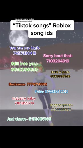 🤍 (@dubyroblox) - Roblox Song Codes Video Guide