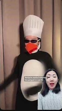 This penguin meme is going viral on Douyin