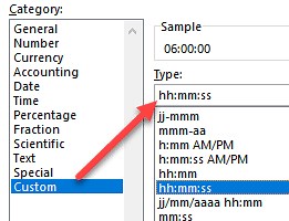 Time Format in Excel to avoid mistakes