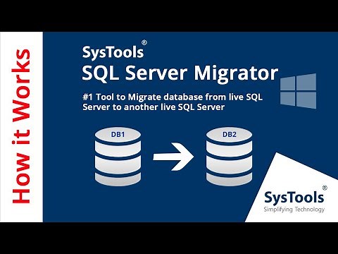 SQL Server Migration Tool by SysTools | Migrate SQL Server Database with All Data | Best Software