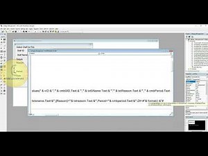 Vb6.0 | CMP 'frmaMFireStaff - update data' | CodeLearning