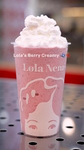 93K views · 968 reactions | Lola’s Berry Creamy is made with real mixed berries topped with our house made whipped cream. 𢡄 So refreshing and fruity.  | Lola Nena's | Facebook