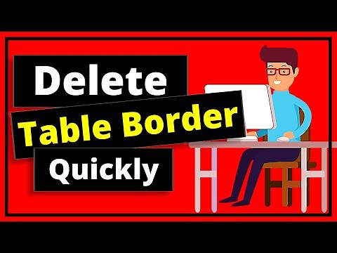 How To Delete a Line In a Table In Google Docs - Quickly !