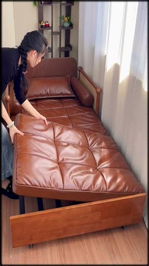 Smart Convertible Armchair That Instantly Turns Into a Bed Space Saving Furniture #interiordesign