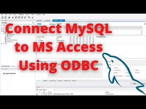 How to Set Up ODBC Connection for MySQL Server | Microsoft Access Tutorial for Beginners & Advanced