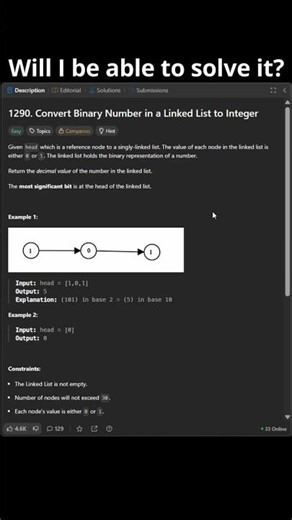 Day 129 of trying to solve LeetCode problems #coding