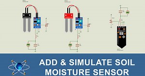 How to Add and Simulate Soil Moisture Sensor in Proteus 8 | Electrical Resistance