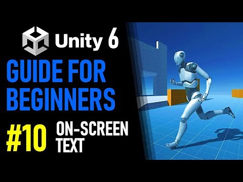 UNITY 6 TUTORIAL PART 10 - HOW TO USE TEXT MESH PRO - HOW TO MAKE A GAME FOR BEGINNERS