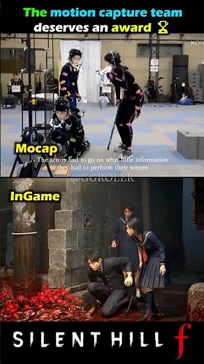 They didn’t fake a single frame 😭🔥 Silent Hill F behind the scenes