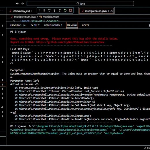 Multiple Values In Java #coding #java #javacoding #programming #shorts