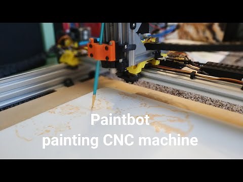 Paintbot overview and explanation of the painting CNC machine