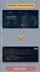 The Most Satisfying Signup Form Ever Made 😍💻 #HTMLCSSJS #FrontendDev #WebAnimation