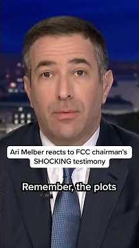 Ari Melber reacts to FCC chairman's SHOCKING testimony