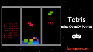 Tetris with OpenCV Python