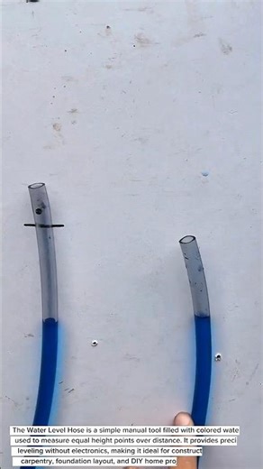 “Genius Water Level Tool Trick for Perfect Leveling – Simple DIY Method Used by Pros!”