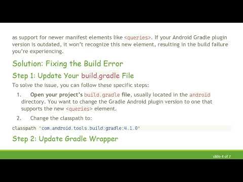 Resolving the Android Resource Linking Failed Error in Flutter Projects