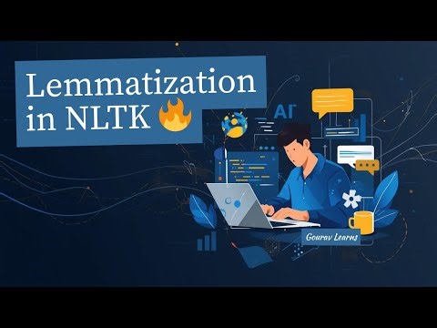 Lemmatization using NLTK Library in Python