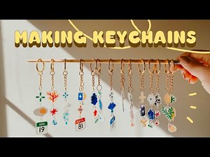 💛 DIY Keychains (Shrink Plastic)