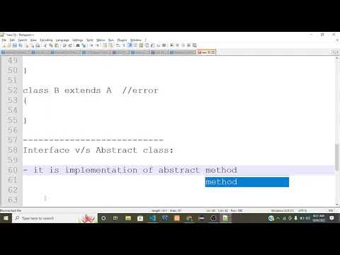 Interface & Abstract Class in Java