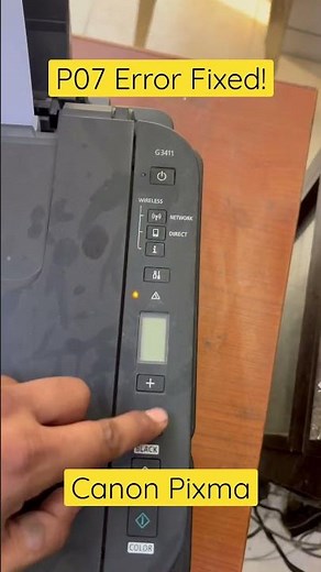 How to Fix the P07 Error on Canon Pixma Printers
