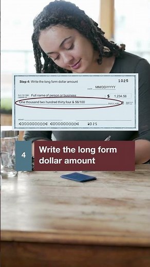 How to Write a Check in 6 Steps