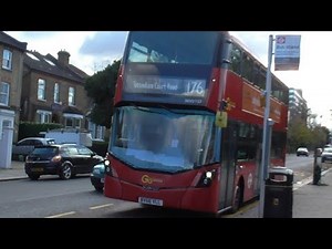 Full Route Visual | London Central Route 176: Penge - Tottenham Court Road | WHV157 (BV66VLL)