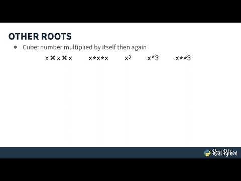 Using Square Root in Python