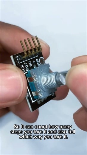 Rotary encoder module #arduino #diy #electronics