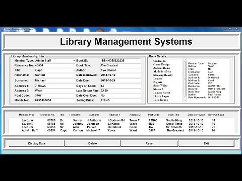 How to Create a Library Management System in Python - Full Tutorial