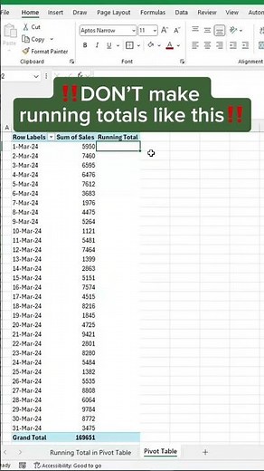 Get Ahead in Excel With These Running Totals Secrets