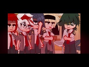 Mha React To Middle School/Depressed Deku [] Mha Reaction Video