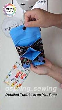 [DIY] 3-Pockets Wallet 🎁