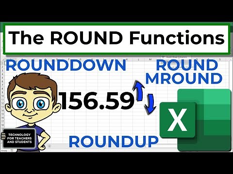 Using the Excel ROUND Functions