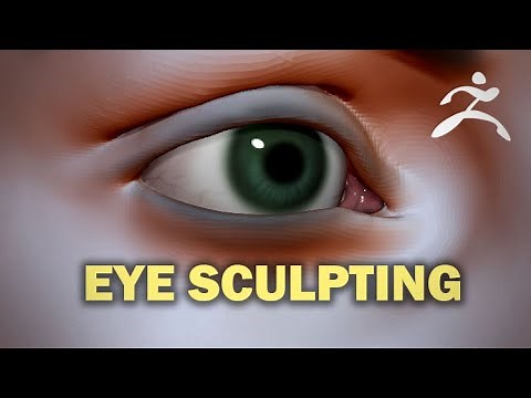 Eye Sculpting in Zbrush with Nalini kanta jena