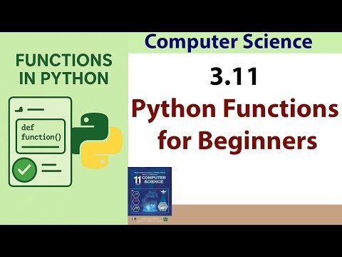 How to Use Functions in Python | Parametric Functions, Returning Values, Arguments & Scope Explained